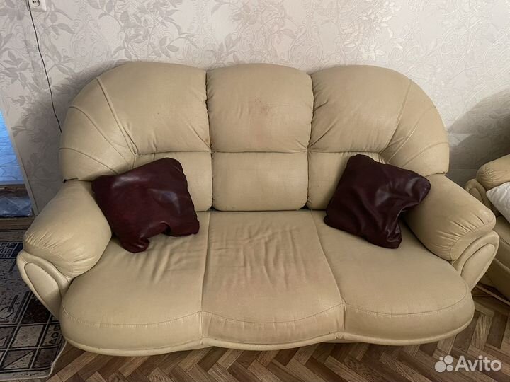 Диван и 2 кресла