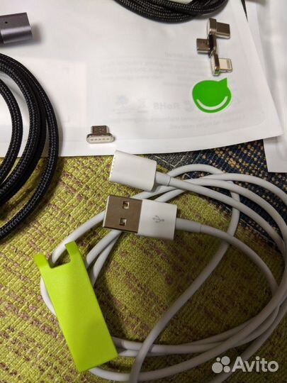 Магнитный кабель Type-C Micro USB iPhone