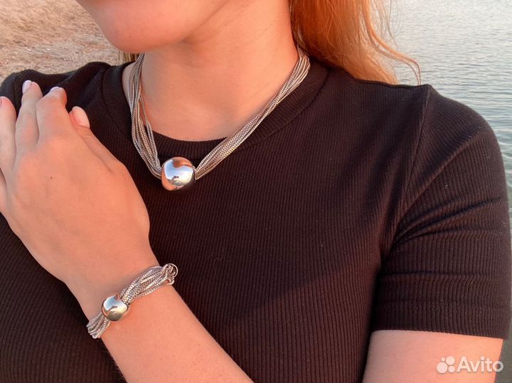 Браслет и колье Poison Drop