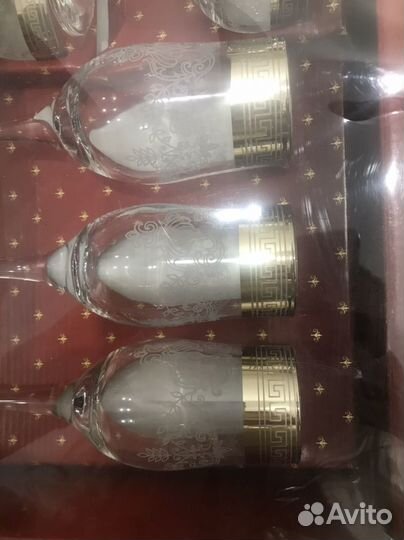 Гусь хрустальный набор