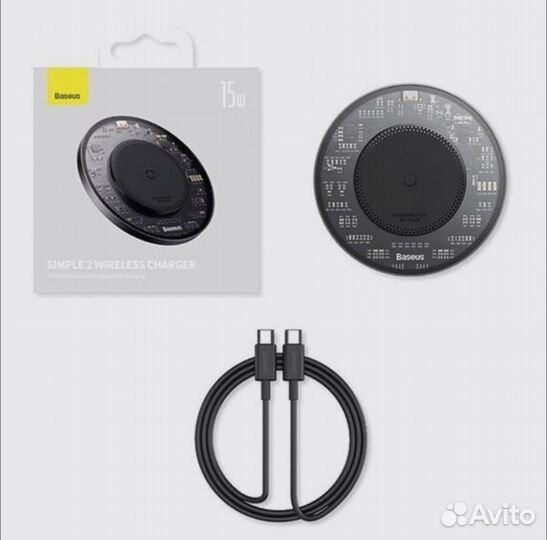 Беспроводная зарядка Baseus Simple 2 Wireless
