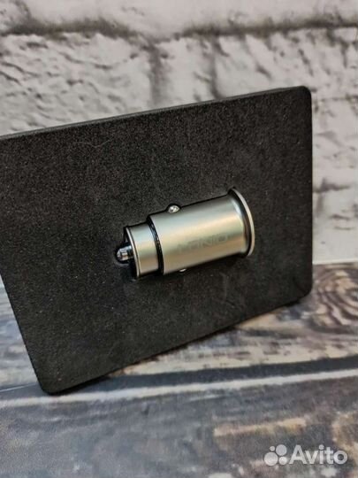 Автомобильная зарядка + Type-C 30W,PD,QC4+