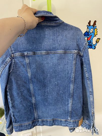 Джинсовая куртка zara для девочки
