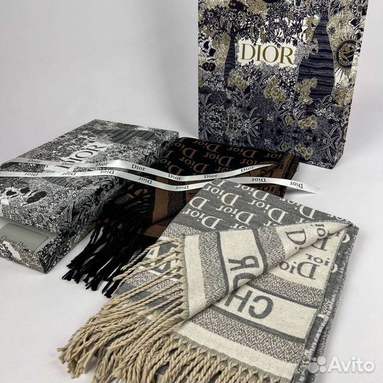 Шарф палантин Christian Dior Кашемир