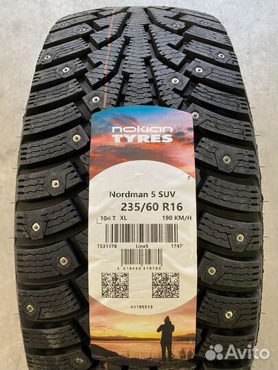 Nokian Tyres Nordman 5 SUV 205/75 R16 104T