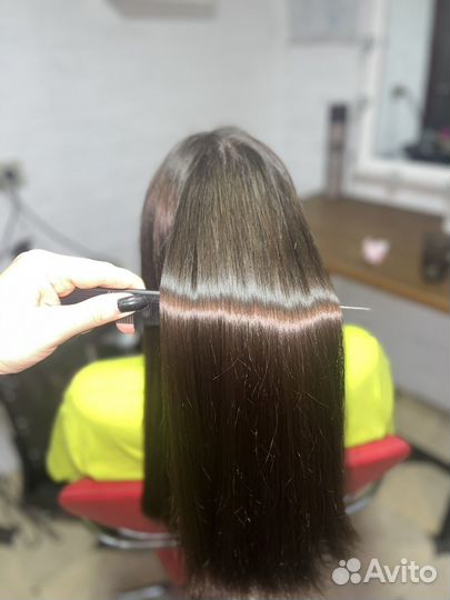 Выпрямление волос