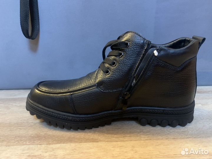 Полуботинки мужские зимние новые