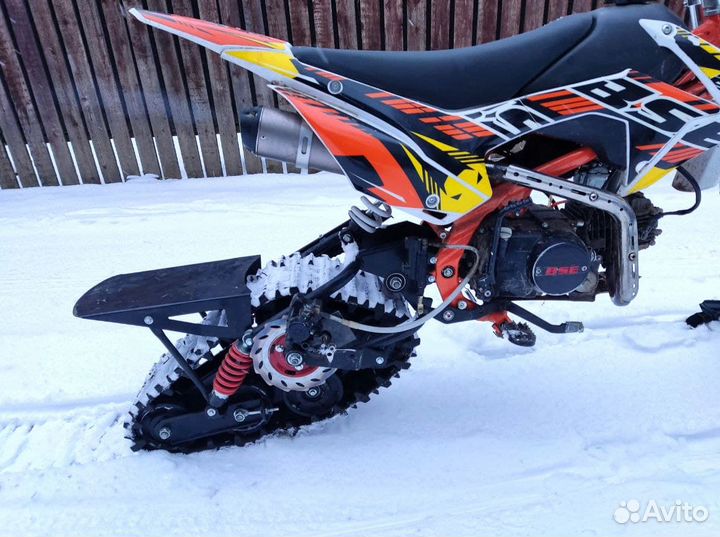 Сноубайк в сборе