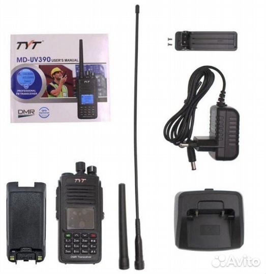 TYT MD-UV390 DMR 10W AES256 c type-C