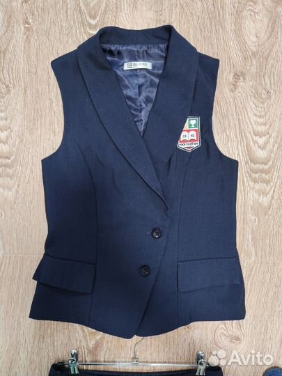 Школьная форма для девочки 158 164, юбка, жилет