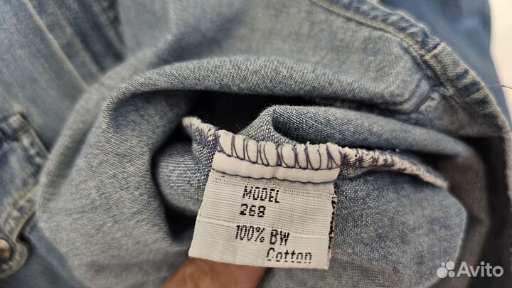 Джинсовая мужская рубашка Colin's