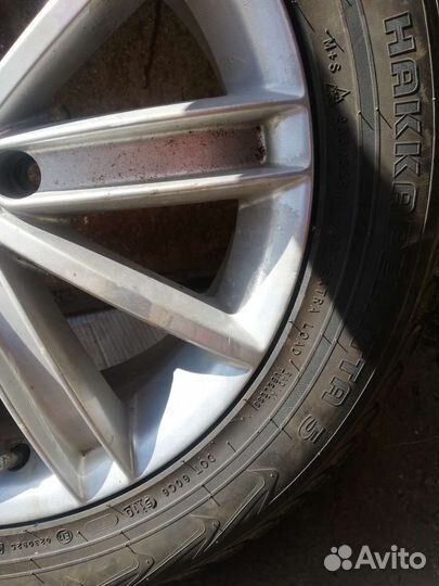 Колеса с дисками r17 на Volkswagen Tiguan