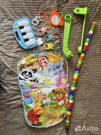 Развивающий коврик с пианино