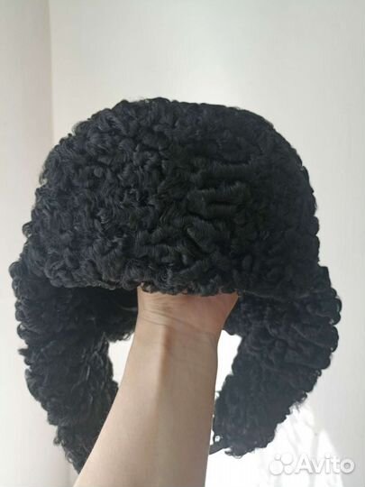 Шапка ушанка каракуль Унисекс