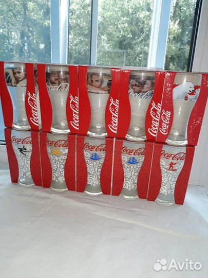 Бокалы от Кока - Кола новые