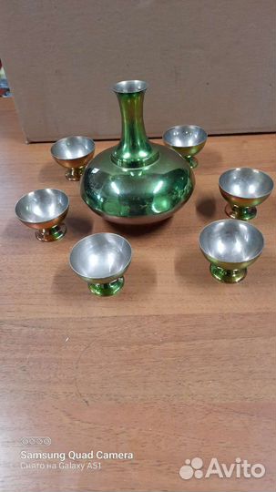 Набор посуды из мельхиора