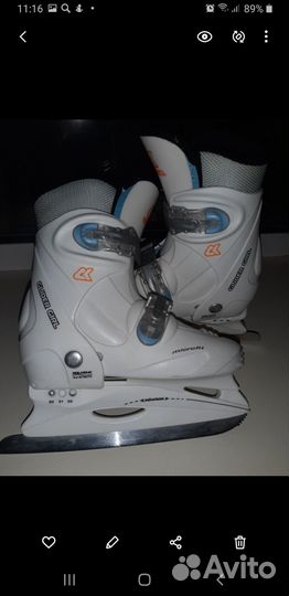 Коньки детские раздвижные