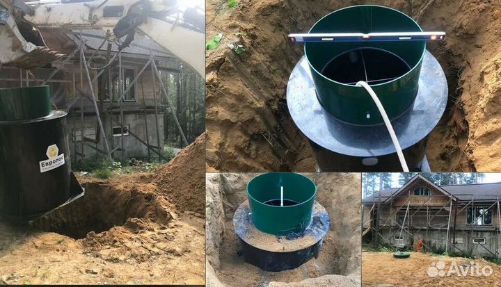 Септик, канализация на дачу под ключ