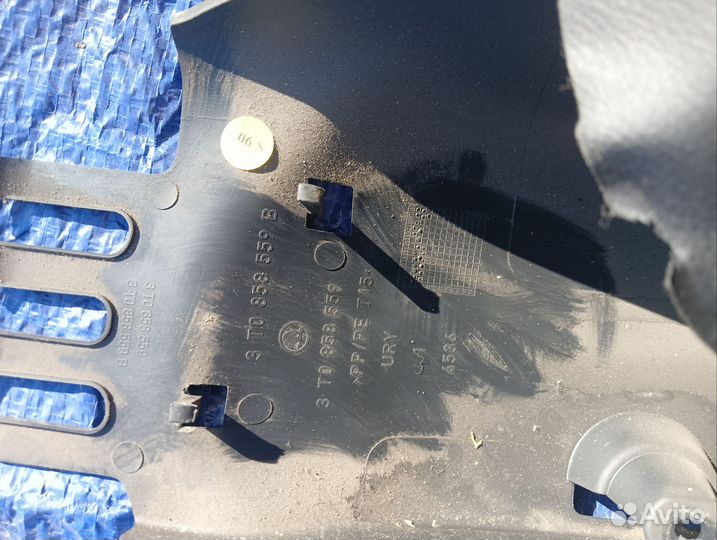 Под рулевой кожух шкода октавия 2 рест