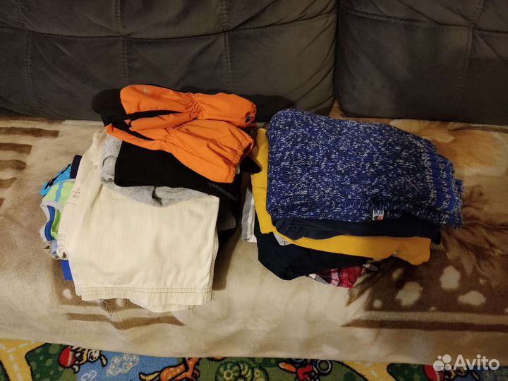 Вещи пакетом на мальчика рост 116 122