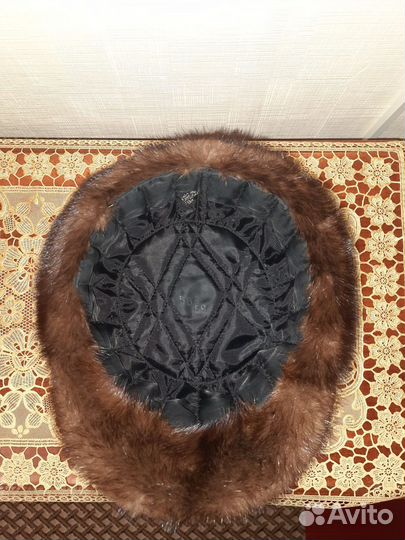 Мужская зимняя меховая шапка