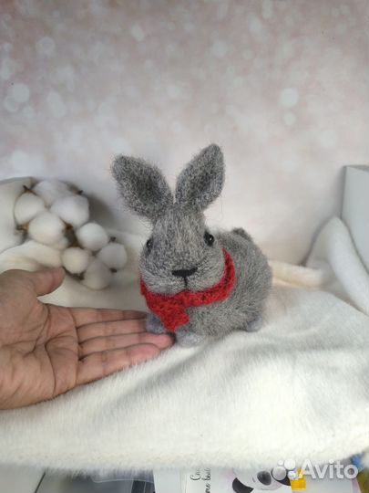 Вязаный кролик