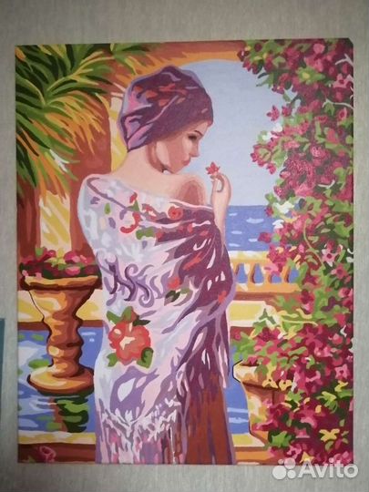 Готовая картина по номерам