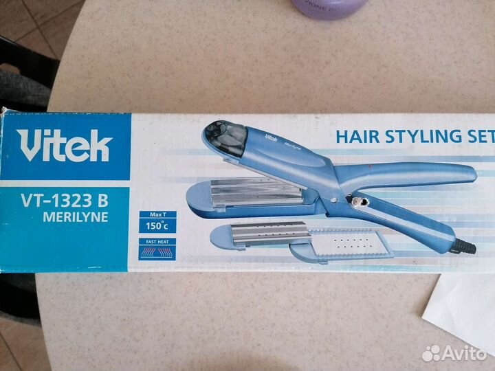 Выпрямитель для волос, гафре. Набор для укладки