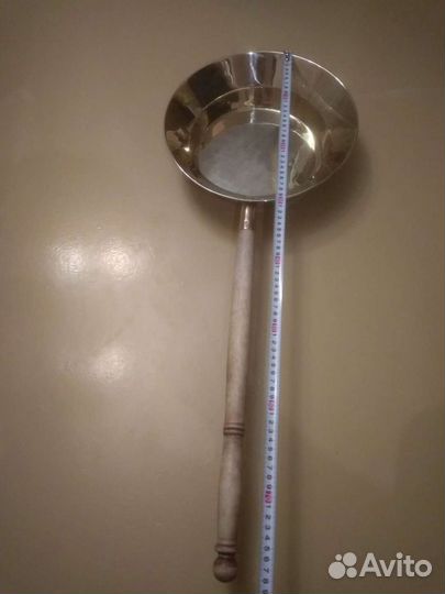 Таз латунный.Сотейник