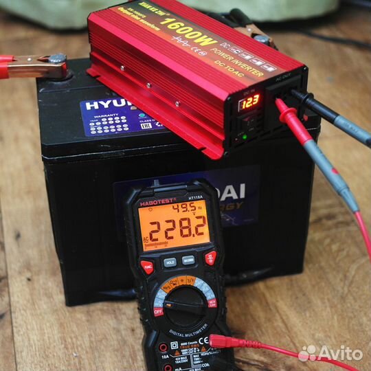 Генератор из 12в-220в чистый синус новый инвертор