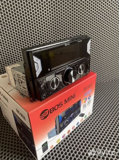 Магнитола Bos-mini 863D голосовой помощник