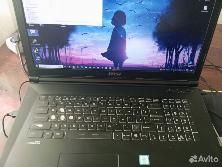 Игровой ноутбук от msi