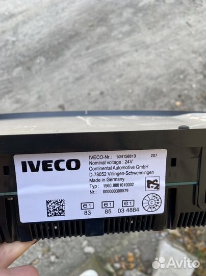 Приборная панель iveco 504158813