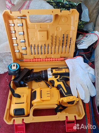 Аккумуляторная дрель шуруповерт