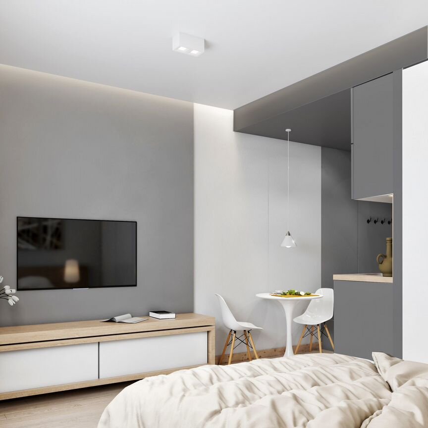 1-к. апартаменты, 22,6 м², 6/13 эт.