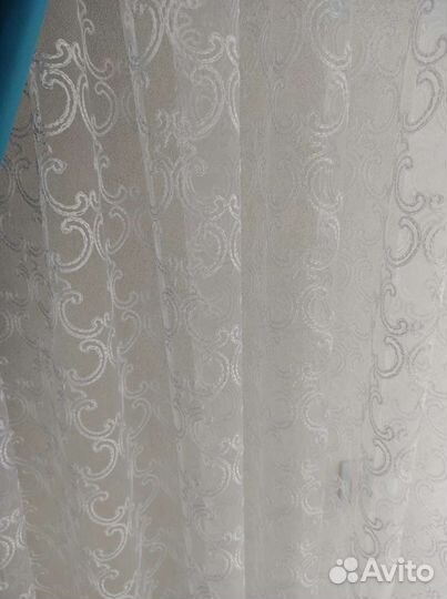 Тюль белая 10 м