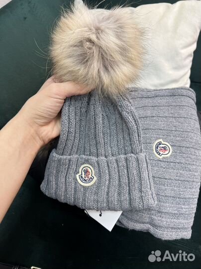 Шапка и шарф Moncler детская