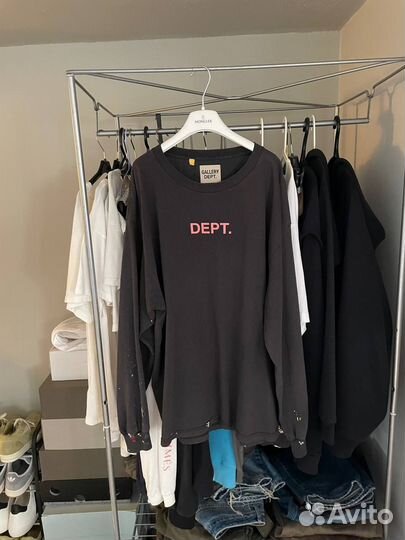 Gallery Dept Painted Logo лонгслив оригинал