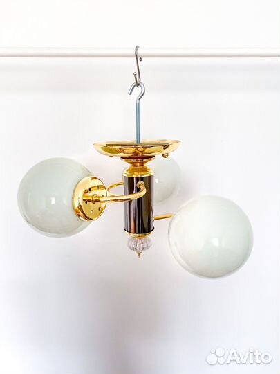 Винтажная люстра шары 2000-е г