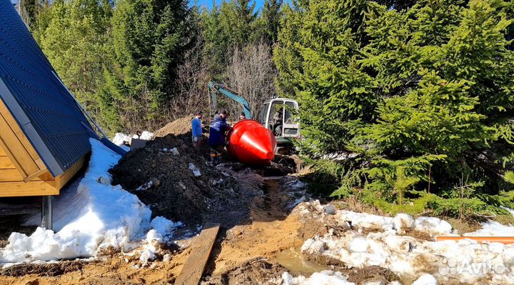 Септик за день