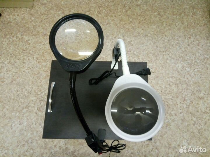 Лампа лупа на струбцине. В Орле