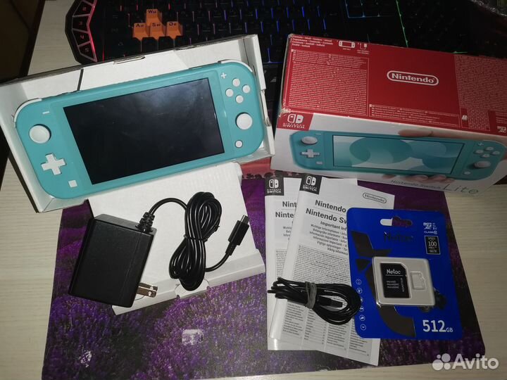 Nintendo Switch 512+32 GB 115 игр