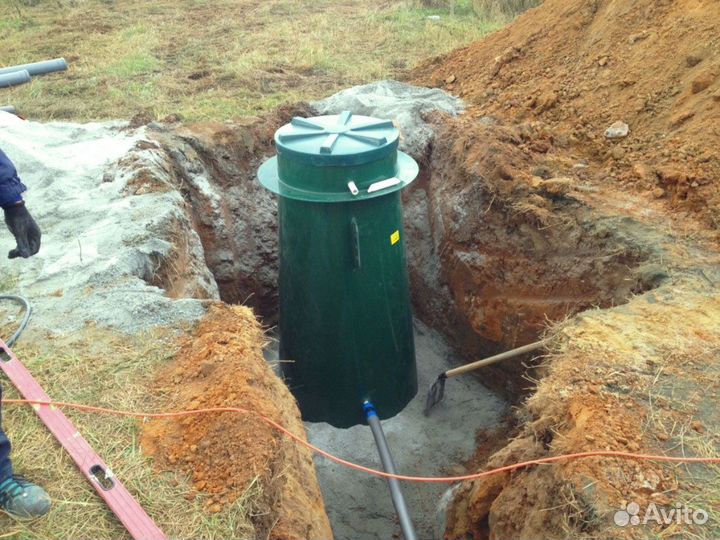 Септик эко Урал 3 с переливом