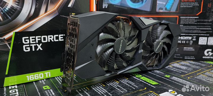GeForce GTX1660Ti 6GB gigabyte windforce