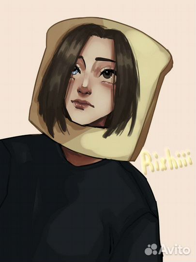 Цифровой рисунок в стиле