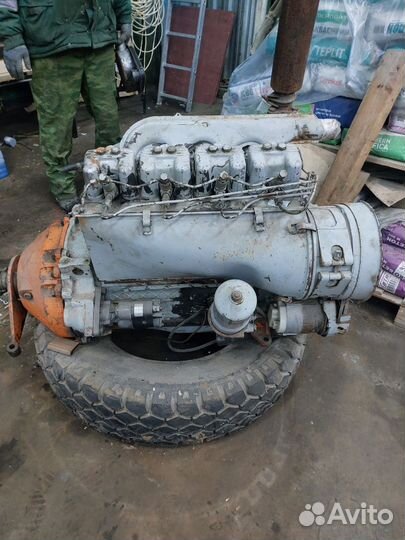 Дизельный двигатель Д 37