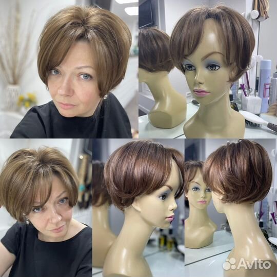 Накладка из натуральных волос