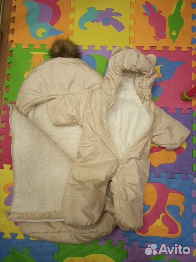 Конверт зимний на выписку