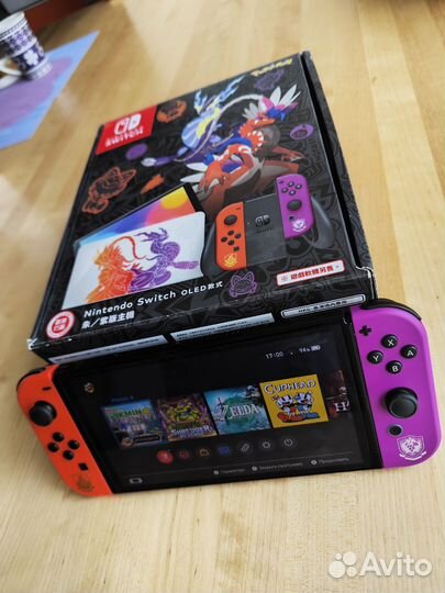 Nintendo Switch oled прошитая