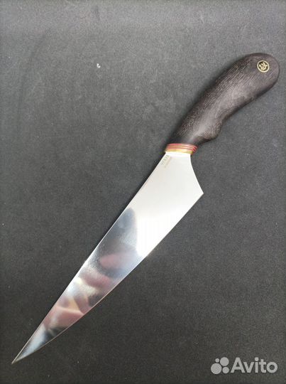 Кухонный нож из кованой стали 95х18